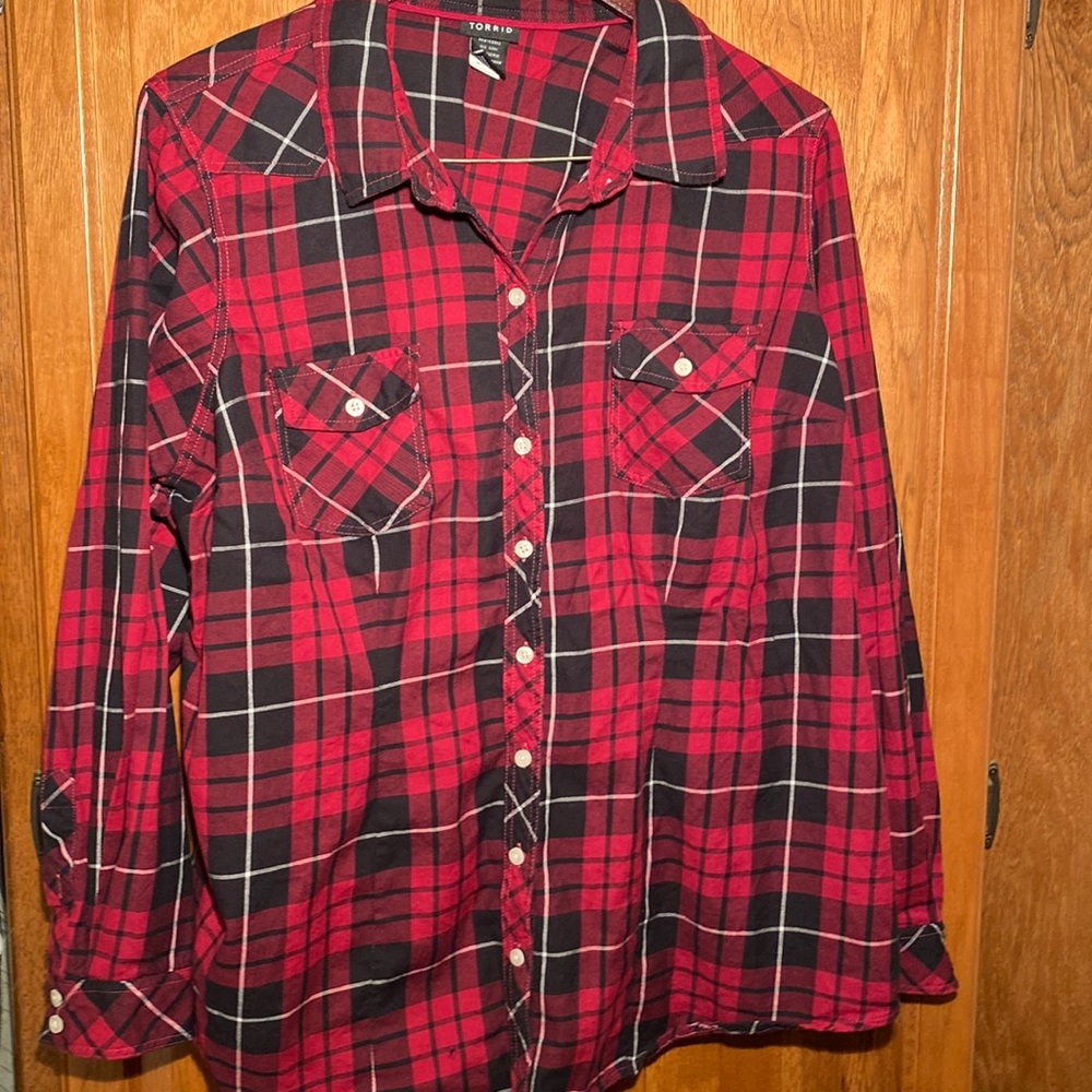 Torrid Maternity Flannel